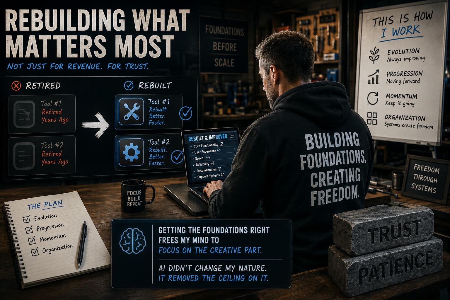Rebuilding foundations for trust and progress