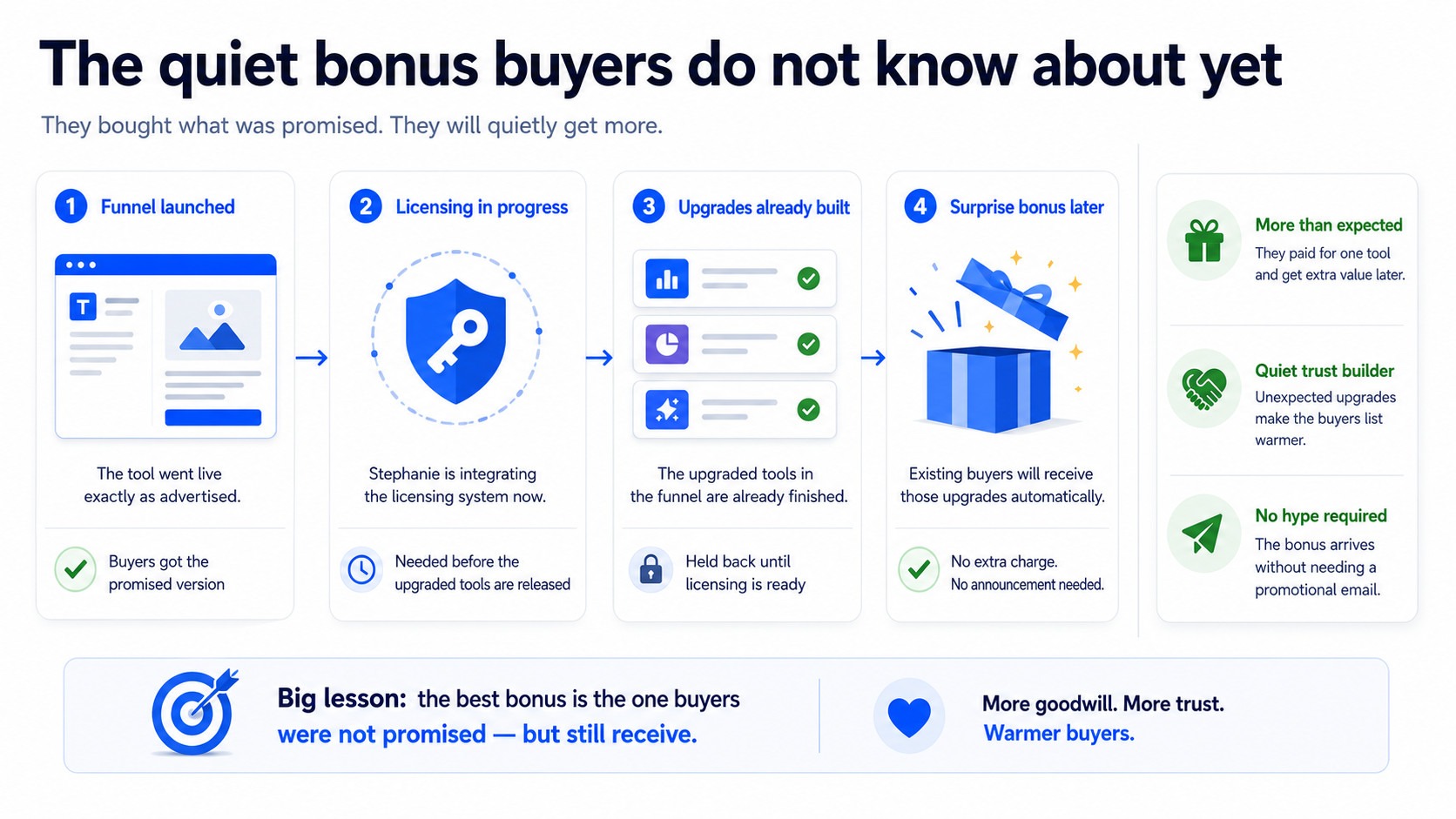 The quiet bonus advantage explained