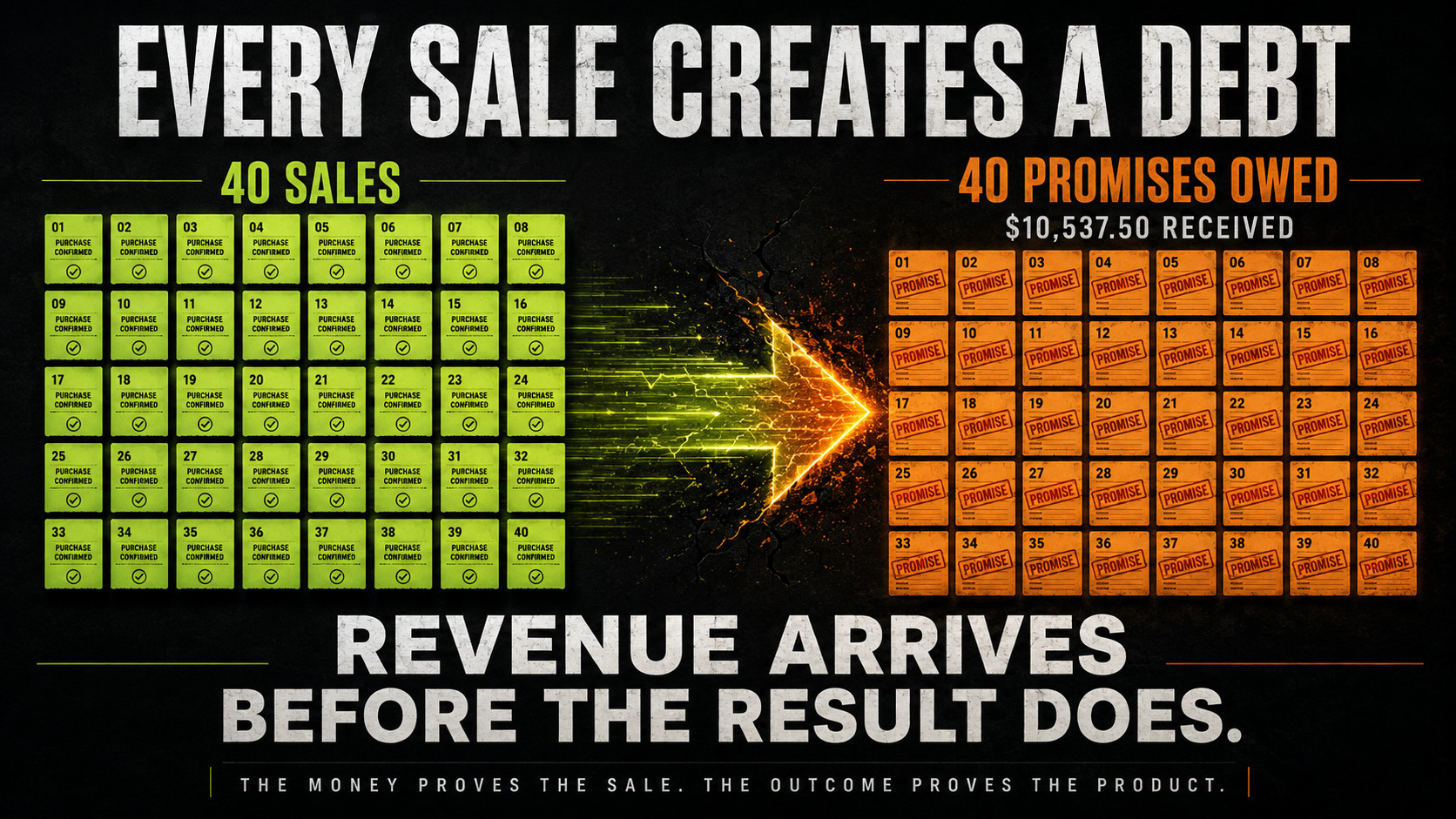 Every Sale Creates a Debt