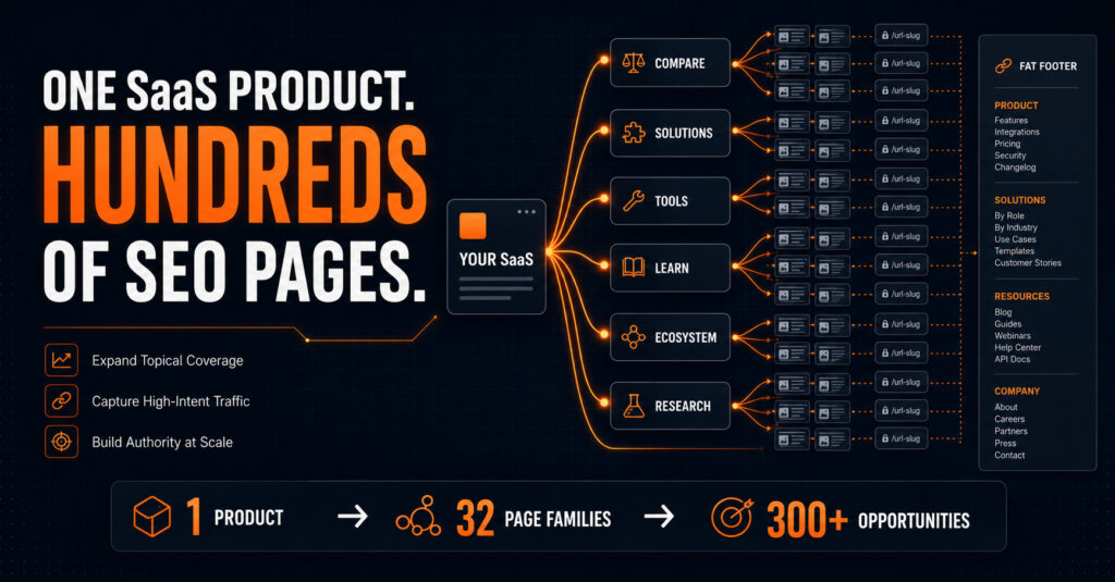 One SaaS, Hundreds of SEO Pages