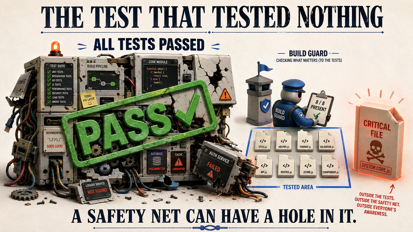 The Test That Tested Nothing