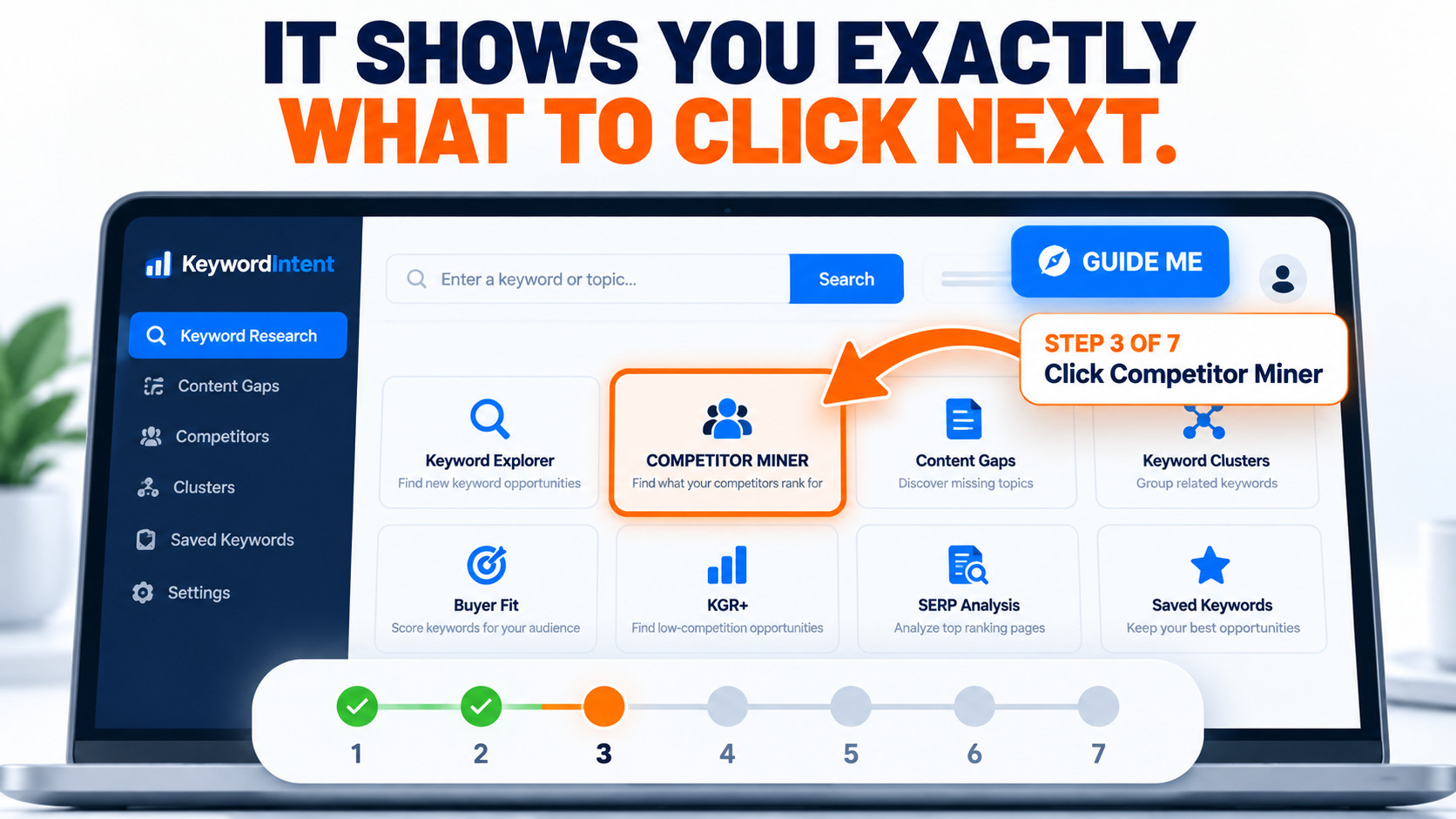 KeywordIntent Competitor Miner Guide