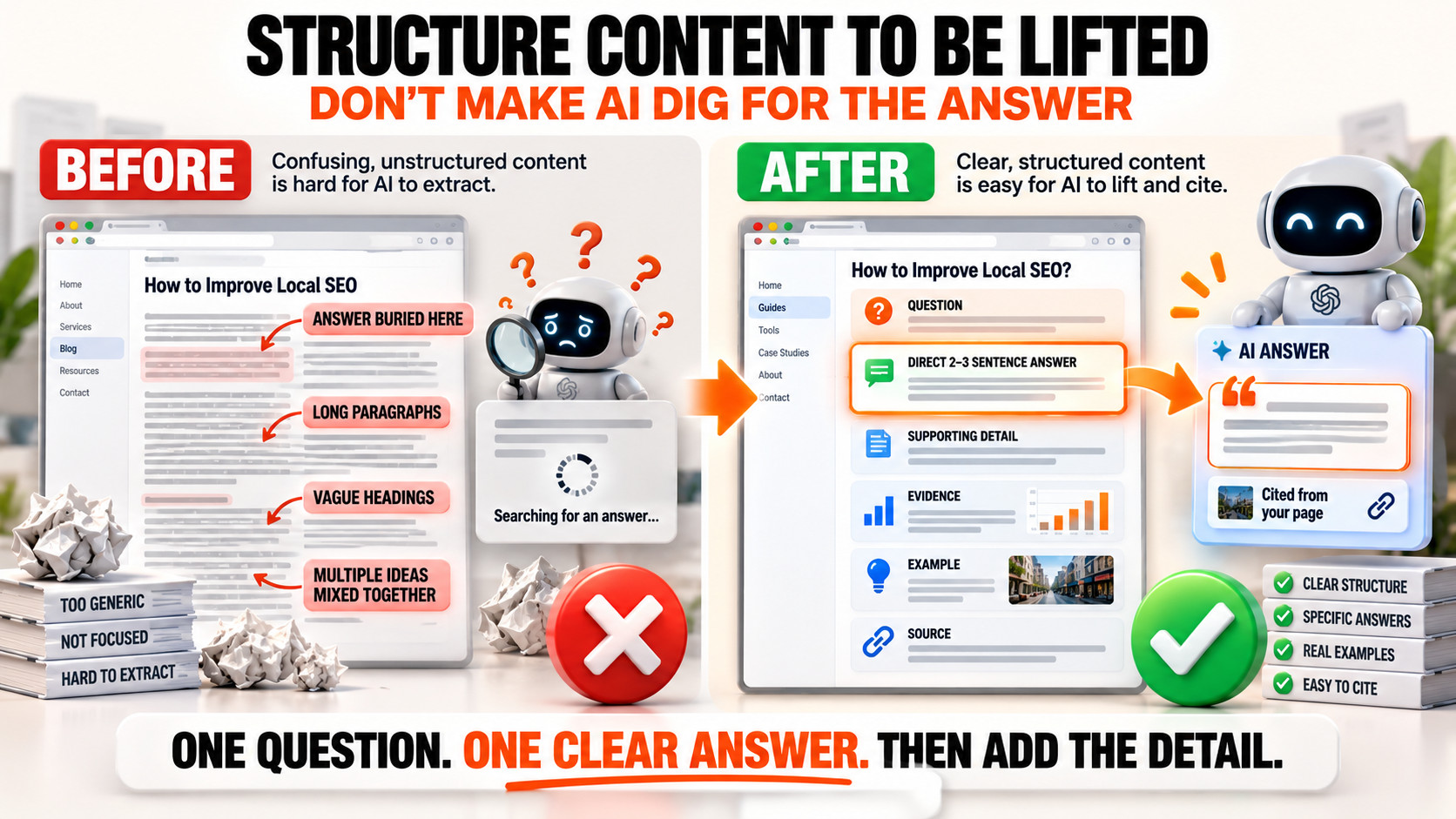 Structure Content for AI Answers