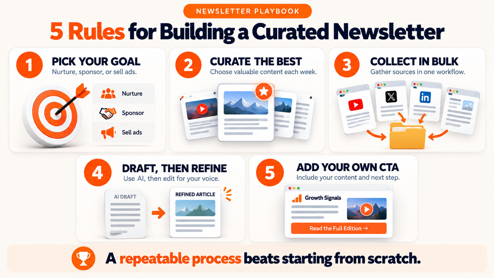 Infographic: 5 Rules for Creating a Newsletter