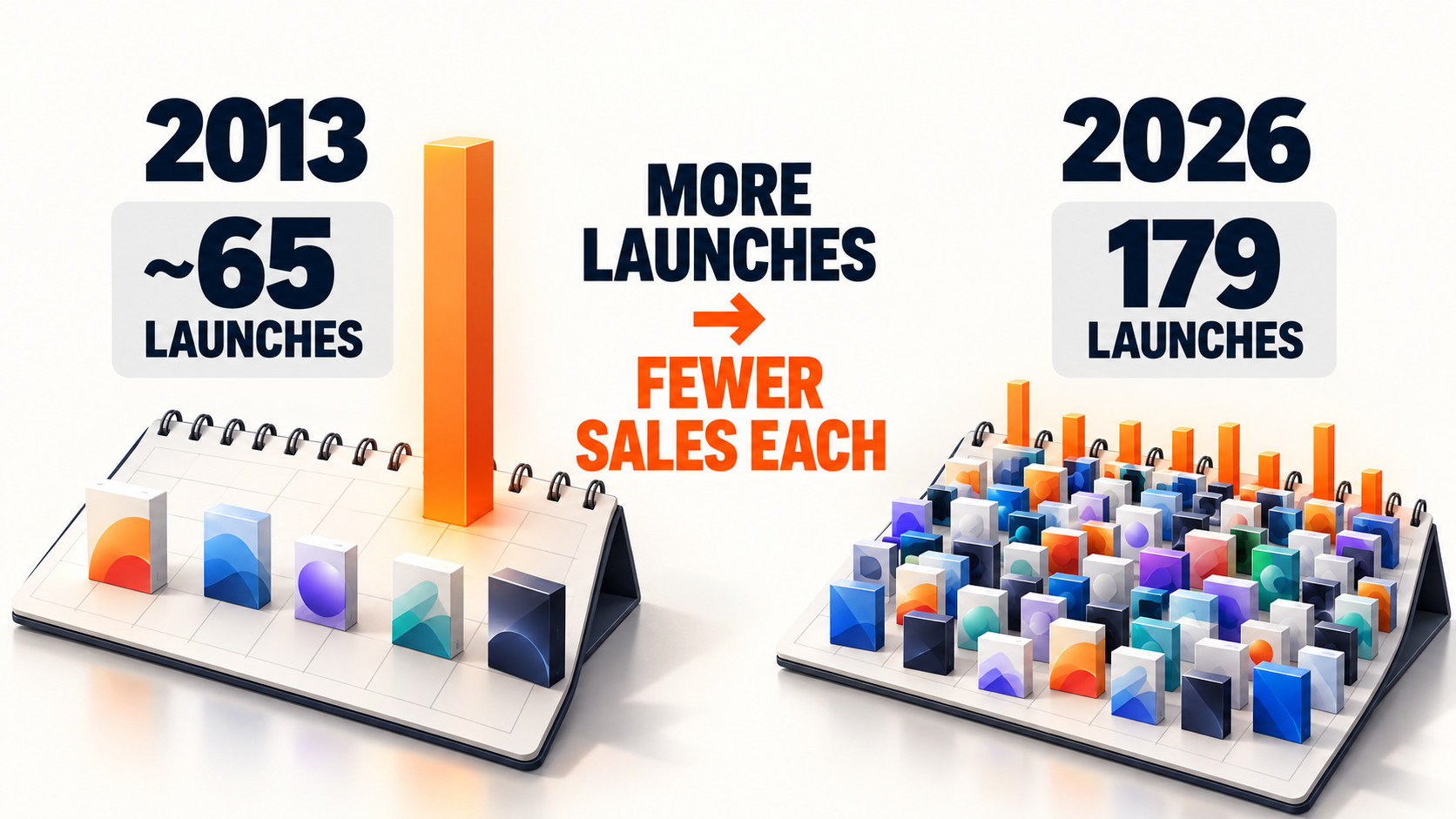 Launches Multiply, Sales Divide