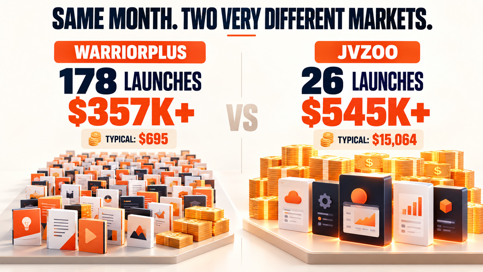 Same Month, Two Marketplaces