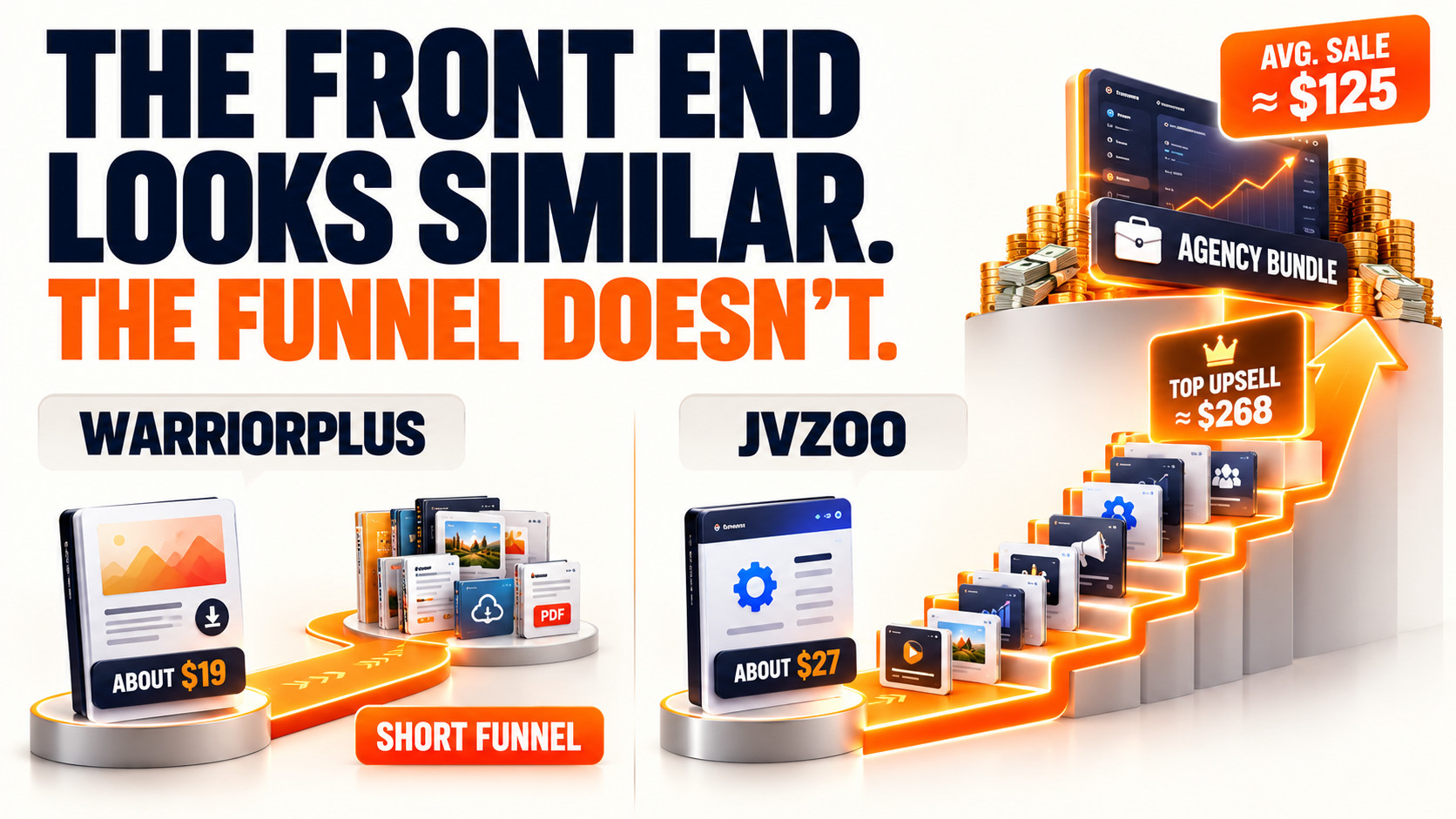 Short Funnel vs. Long Upsell Path