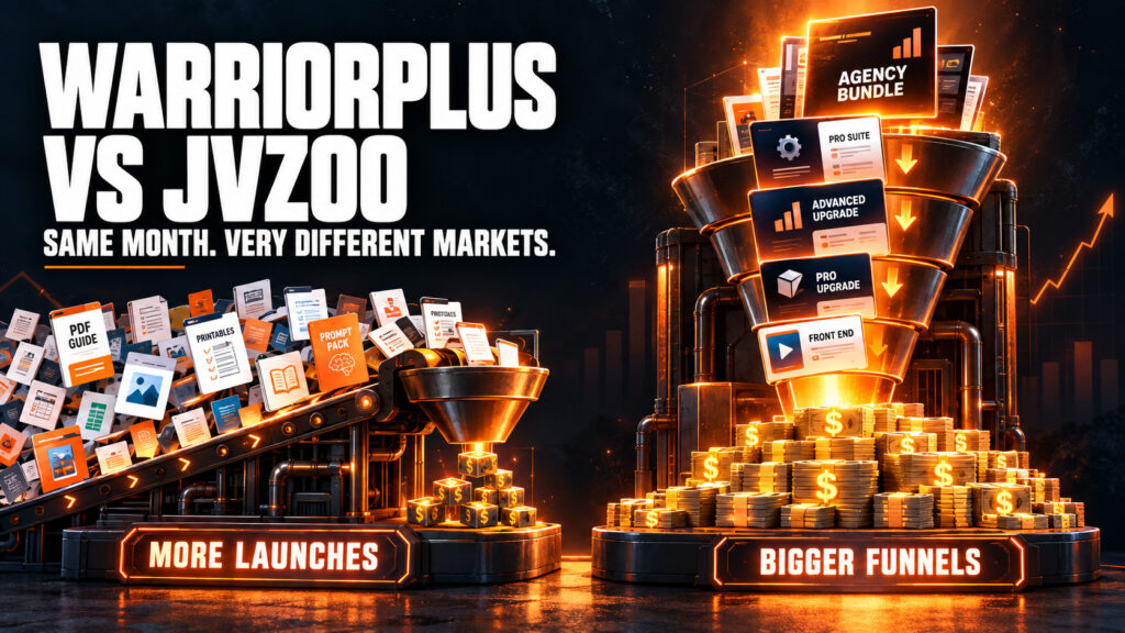 WarriorPlus vs JVZoo: Funnel Showdown