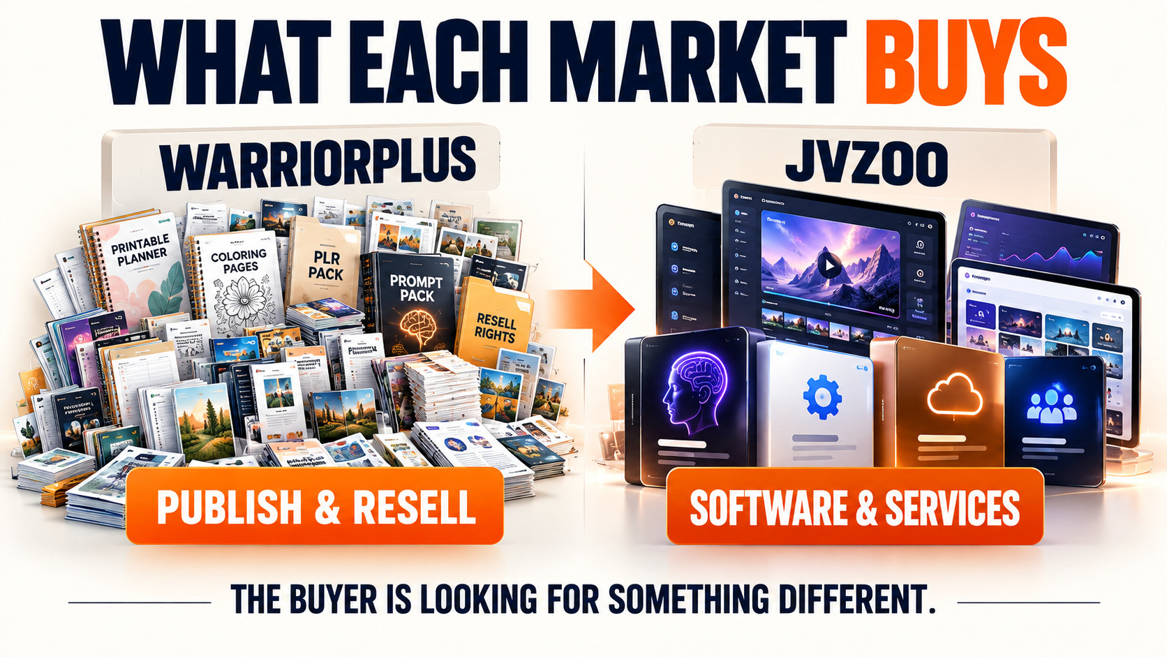 What Each Market Buys