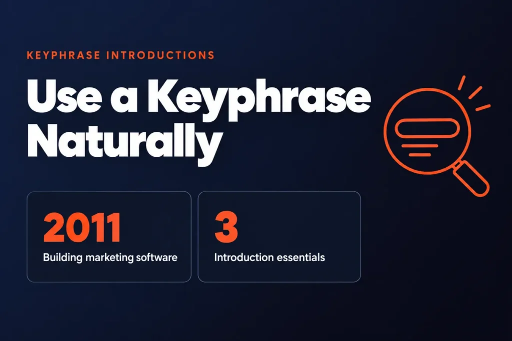 Keyphrase in Introduction Example: How to Use It Naturally